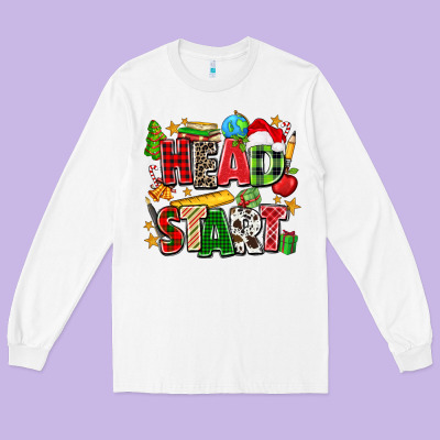 Long Sleeve Tee head start christmas