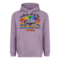 Lavender wishing all of the transphobes uncomfortable month Heavyweight Hoodie - Artiststas