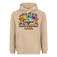 Mushroom wishing all of the transphobes uncomfortable month Heavyweight Hoodie - Artiststas