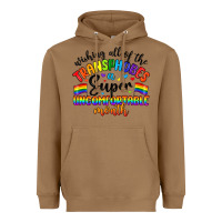 Wishing All Of The Transphobes Uncomfortable Month Heavyweight Hoodie | Teevron