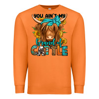 Carrot you ain't my brand of cattle longhaired cow Premium Sweatshirt - Jasminsmagicworld