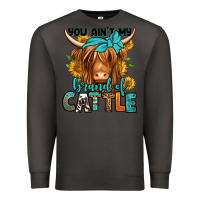 Smoke you ain't my brand of cattle longhaired cow Premium Sweatshirt - Jasminsmagicworld
