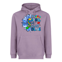 Lavender in april we wear blue sunflower Heavyweight Hoodie - Artiststas
