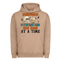 Pigment Burro surviving fatherhood one beer at a time Urban Hoodie - MaliasSmallBusiness