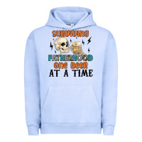 Pigment Grape Ice surviving fatherhood one beer at a time Urban Hoodie - MaliasSmallBusiness