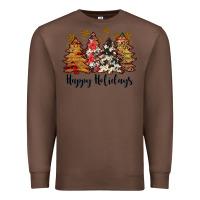 Chestnut happy holidays Premium Sweatshirt - JahusDesignShop