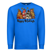 True Royal happy holidays Premium Sweatshirt - JahusDesignShop