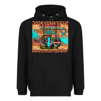 Black camping vibes Heavyweight Hoodie - JahusDesignShop