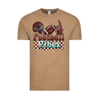 Vintage Coffee football vibes Vintage Tee - BarkalooDesign