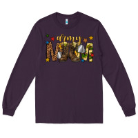 Plum army mom Long Sleeve Tee - texasbilliewilder