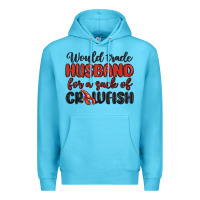 Ocean Blue would trade husband for a sack of crawfish Premium Hoodie - MaliasSmallBusiness