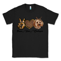 Black peace love cockapoo Classic Tee - RanaPortraitStore