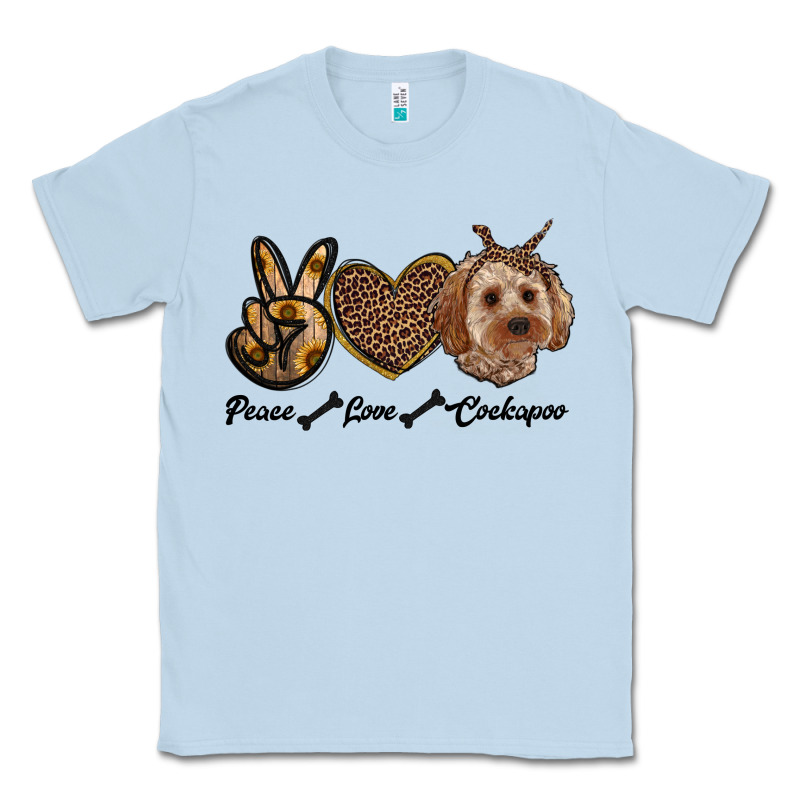 Peace Love Cockapoo Classic Tee by RanaPortraitStore | Teevron