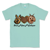 Seafoam peace love cockapoo Classic Tee - RanaPortraitStore