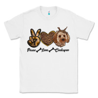 White peace love cockapoo Classic Tee - RanaPortraitStore