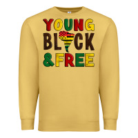 Antique Gold young black and free Premium Sweatshirt - Artiststas