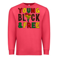 Cardinal young black and free Premium Sweatshirt - Artiststas