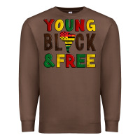 Chestnut young black and free Premium Sweatshirt - Artiststas