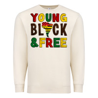 Sandshell young black and free Premium Sweatshirt - Artiststas