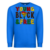 True Royal young black and free Premium Sweatshirt - Artiststas