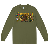 Army Green army wife western Long Sleeve Tee - texasbilliewilder