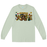 Matcha army wife western Long Sleeve Tee - texasbilliewilder