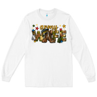 White army wife western Long Sleeve Tee - texasbilliewilder