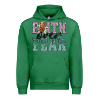 Emerald faith over fear Urban Hoodie - NancyCooperArtShop