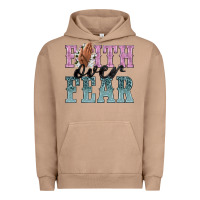 Pigment Burro faith over fear Urban Hoodie - NancyCooperArtShop