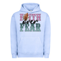 Pigment Grape Ice faith over fear Urban Hoodie - NancyCooperArtShop
