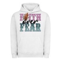 Pigment Lunar Rock faith over fear Urban Hoodie - NancyCooperArtShop