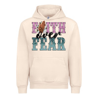 Sandshell faith over fear Urban Hoodie - NancyCooperArtShop