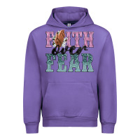 Tulip faith over fear Urban Hoodie - NancyCooperArtShop