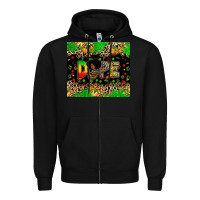 Black dope juneteenth Zipper Hoodie - Zillion Design Studio