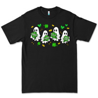 Black clover ghostie st.patrick's day Premium Tee - Artiststas