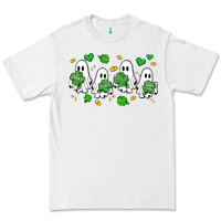 White clover ghostie st.patrick's day Premium Tee - Artiststas