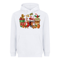 White christmas cookie coffee cups Heavyweight Hoodie - AdoDesignShop