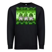 Black st patricks gnomes Premium Sweatshirt - Jasminsmagicworld