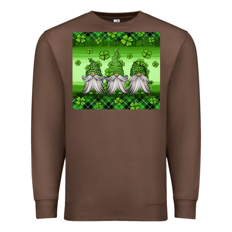 St Patricks Gnomes Premium Sweatshirt by Jasminsmagicworld | Teevron