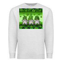 Oatmeal Heather st patricks gnomes Premium Sweatshirt - Jasminsmagicworld