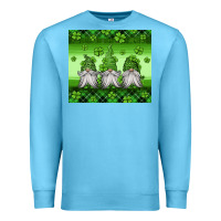 Ocean Blue st patricks gnomes Premium Sweatshirt - Jasminsmagicworld