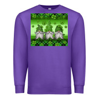 Purple st patricks gnomes Premium Sweatshirt - Jasminsmagicworld