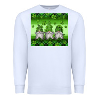 White st patricks gnomes Premium Sweatshirt - Jasminsmagicworld