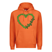 Carrot shamrock heart felling lucky Premium Hoodie - MaliasSmallBusiness