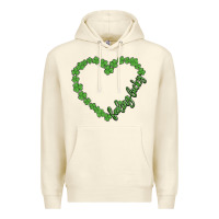 Sandshell shamrock heart felling lucky Premium Hoodie - MaliasSmallBusiness