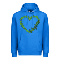 True Royal shamrock heart felling lucky Premium Hoodie - MaliasSmallBusiness