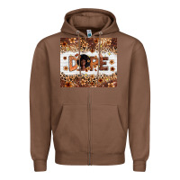 Chestnut Dope Melanin Zipper Hoodie - Zillion Design Studio
