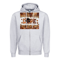 Heather Grey Dope Melanin Zipper Hoodie - Zillion Design Studio