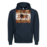 Navy Dope Melanin Zipper Hoodie - Zillion Design Studio