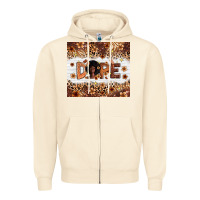 Sandshell Dope Melanin Zipper Hoodie - Zillion Design Studio